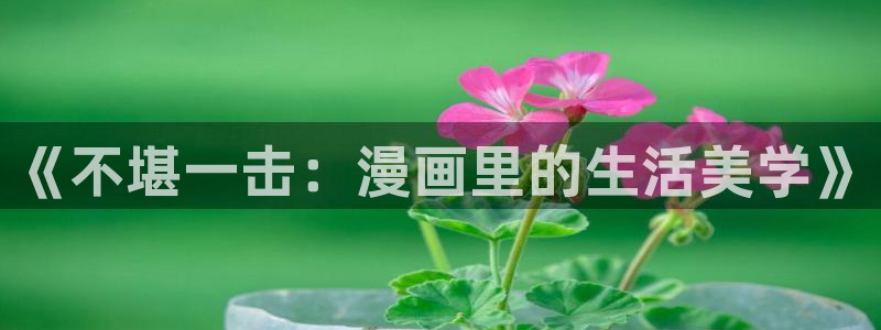羞羞漫画在线阅币：《不堪一击：漫画里的生活美学》