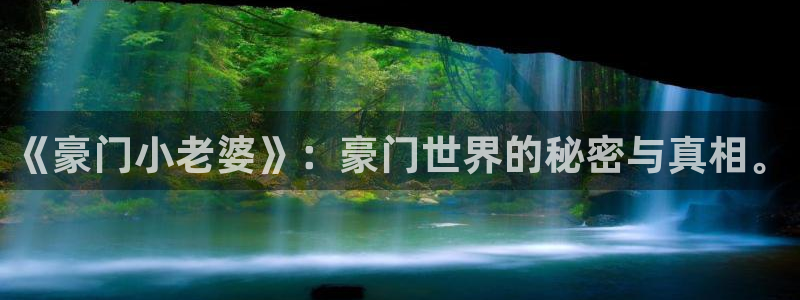 羞羞漫画登录.：《豪门小老婆》：豪门世界的秘密与真相。